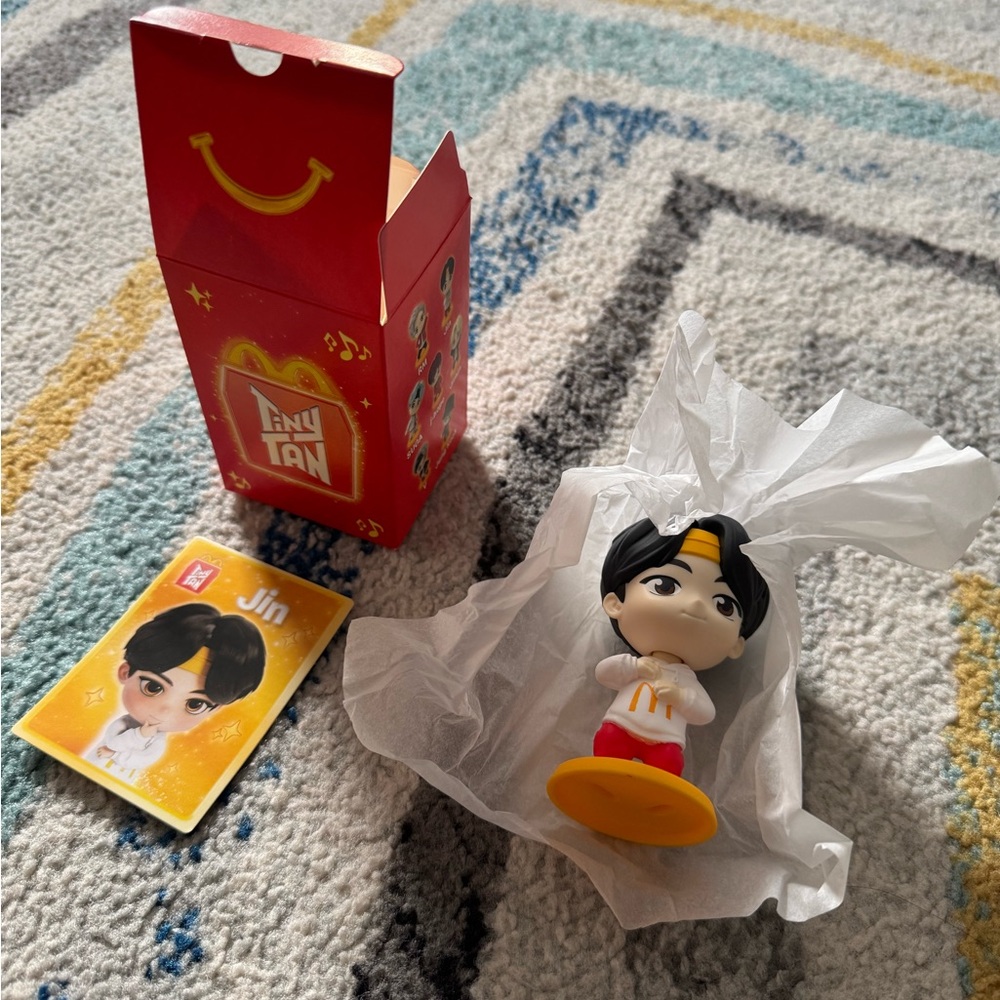 McDonald’s Happy Meal Tiny Tan “Jin” NEW